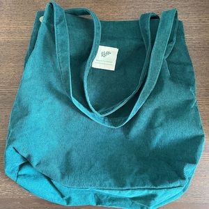 Cloele Corduroy Tote Bag